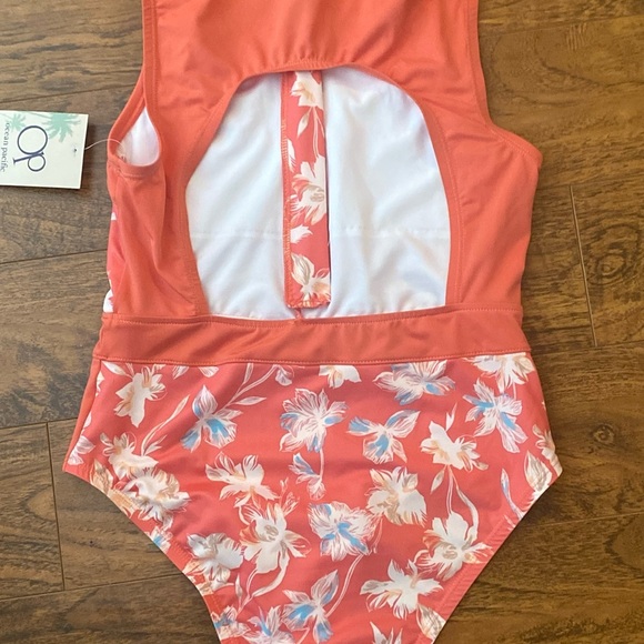 OP One Piece - Open Back Bathing Suit - Picture 7 of 9